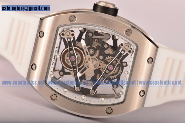 Richard Mille RM 038 Watch Steel Best Replica - Click Image to Close